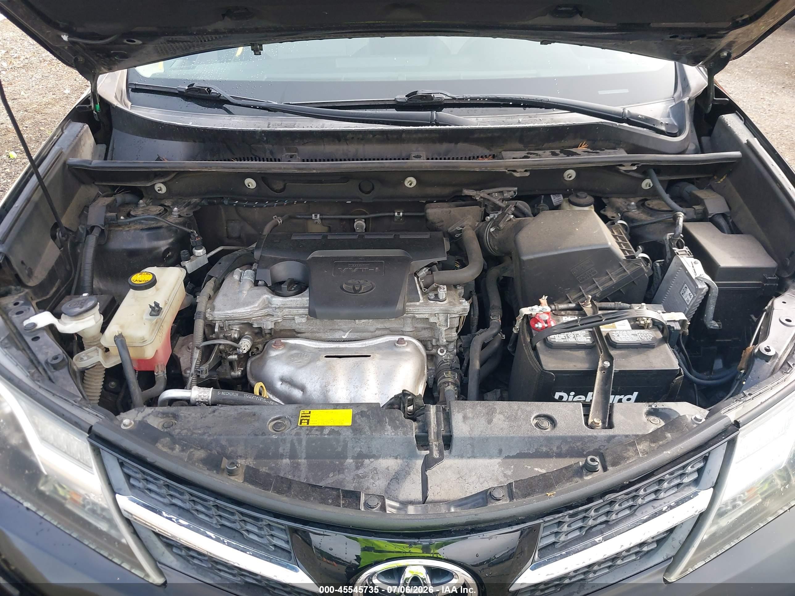 2015 Toyota Rav4 Xle Черный vin: 2T3WFREV2FW205180