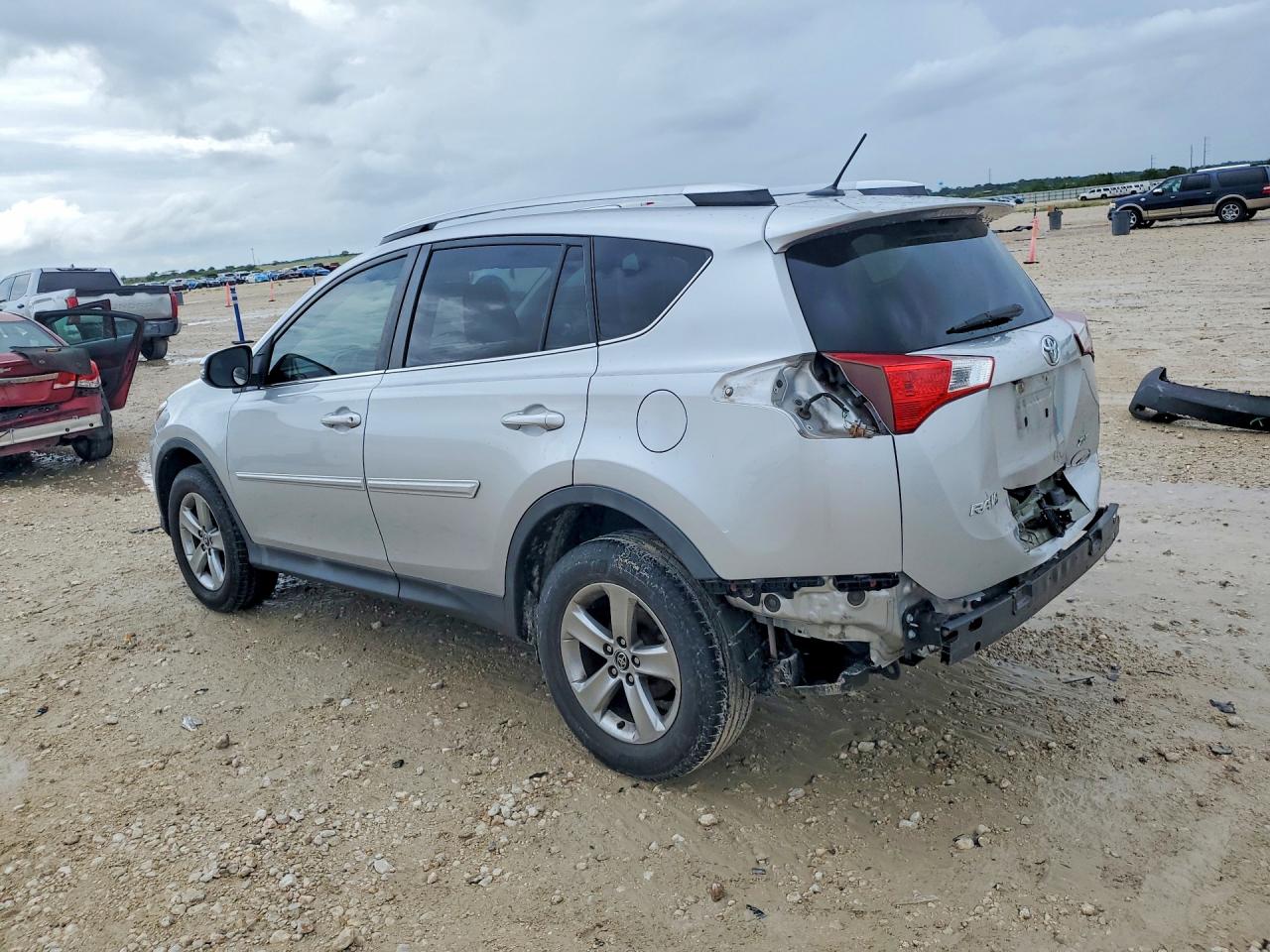 2015 Toyota Rav4 Xle Gray vin: 2T3WFREV2FW224585