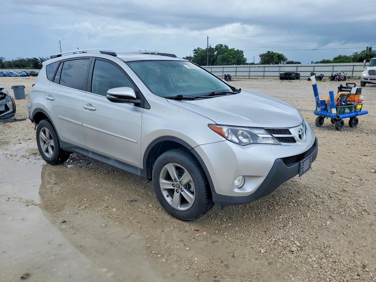 2015 Toyota Rav4 Xle Gray vin: 2T3WFREV2FW224585