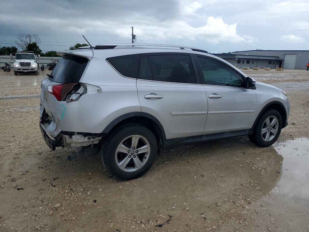 2015 Toyota Rav4 Xle Gray vin: 2T3WFREV2FW224585