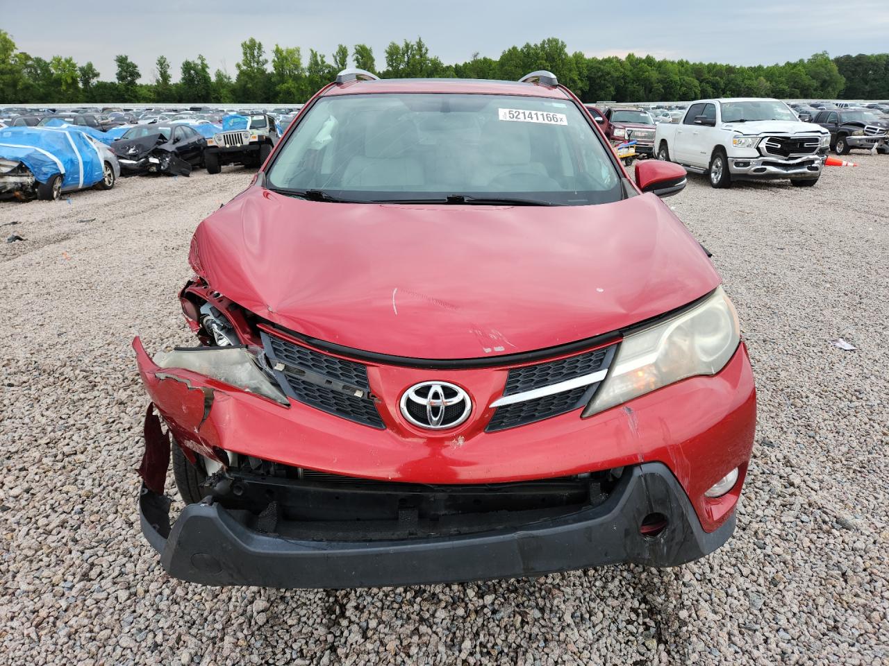 2015 Toyota Rav4 Red vin: 2T3WFREV2FW224697