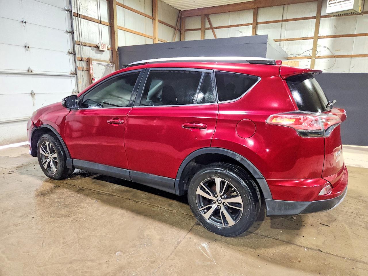 2018 Toyota Rav4 Xle Maroon vin: 2T3WFREV2JW474918