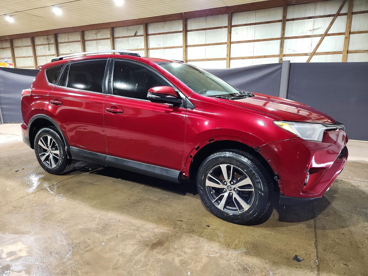 2018 Toyota Rav4 Xle Maroon vin: 2T3WFREV2JW474918