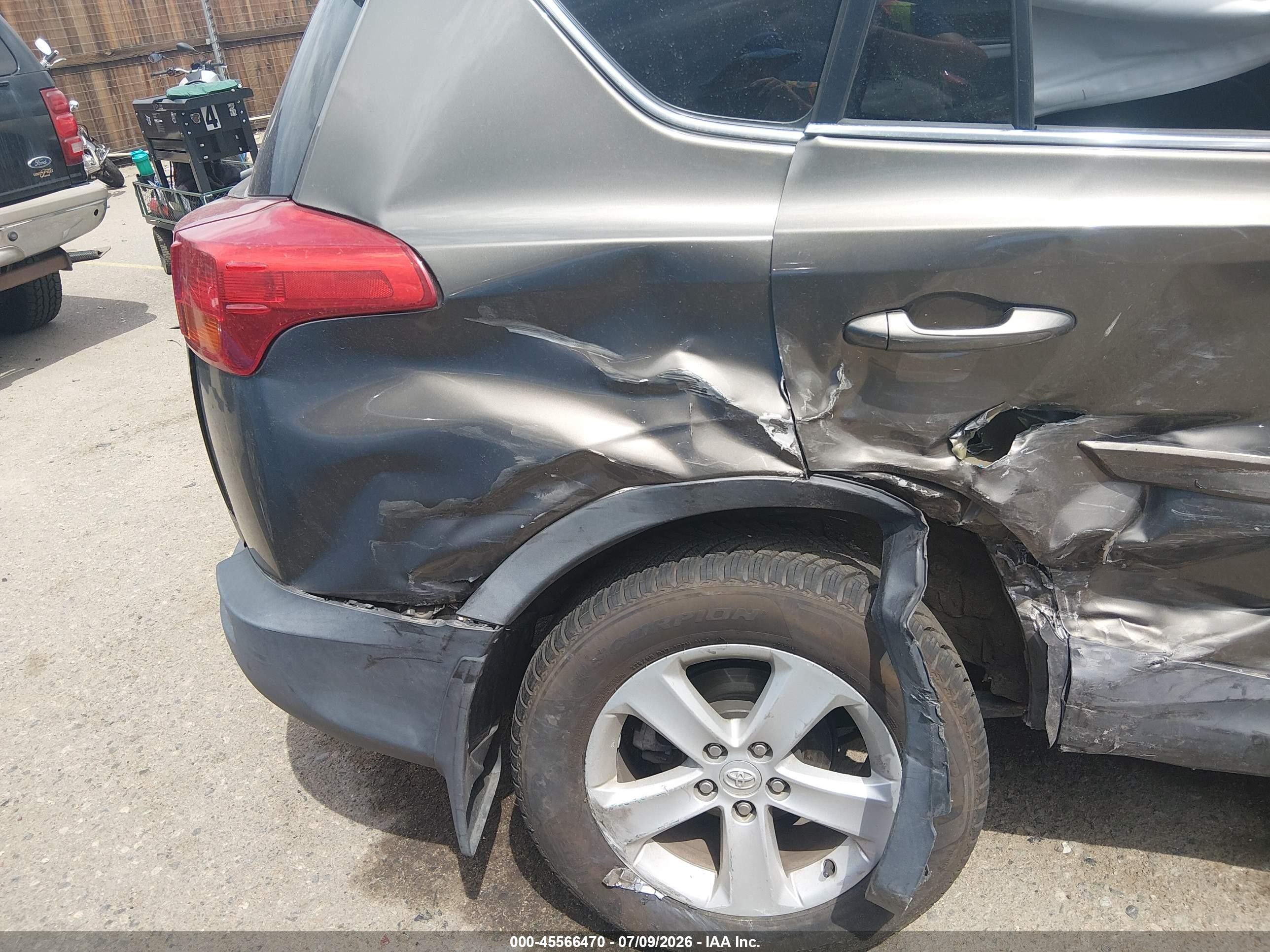 2013 Toyota Rav4 Xle Коричневый vin: 2T3WFREV3DW006376