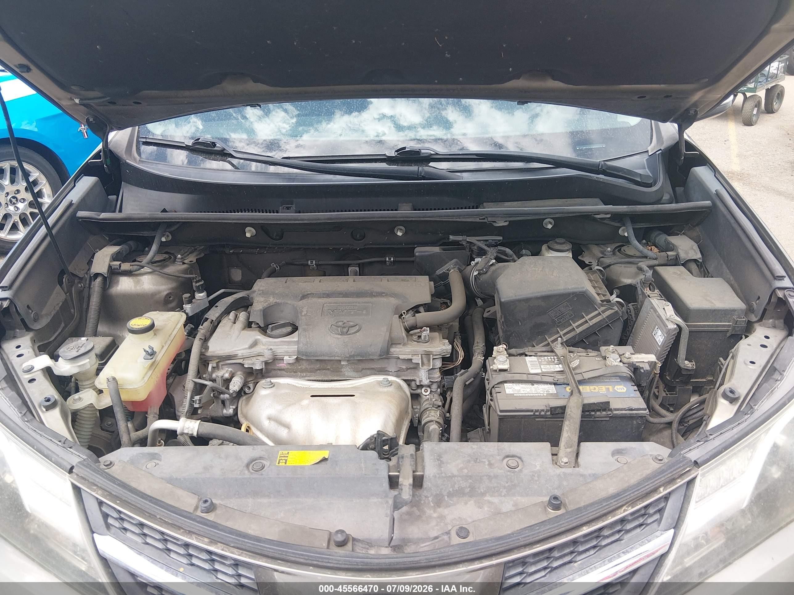2013 Toyota Rav4 Xle Коричневый vin: 2T3WFREV3DW006376