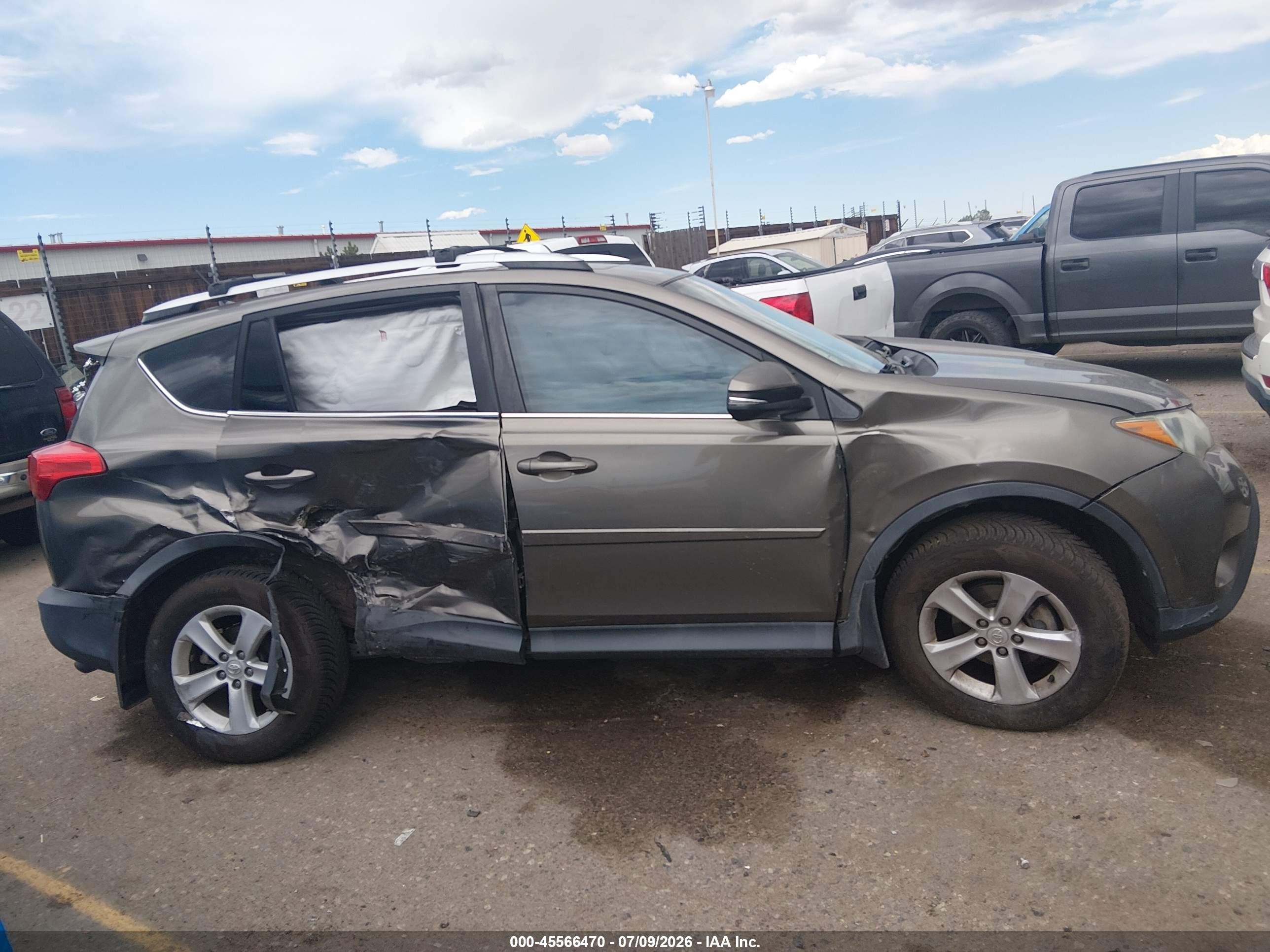 2013 Toyota Rav4 Xle Коричневый vin: 2T3WFREV3DW006376