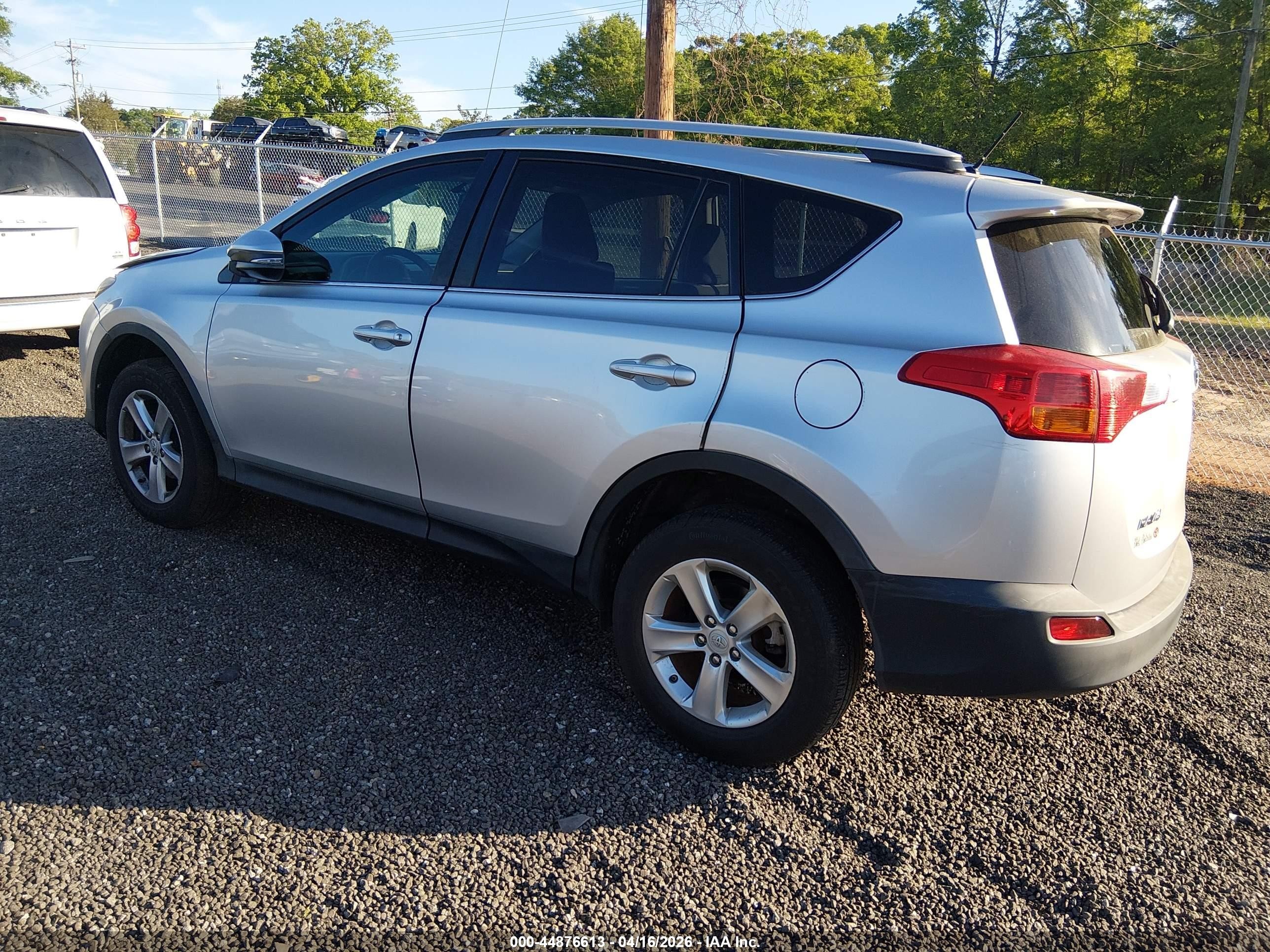 2013 Toyota Rav4 Xle Silver vin: 2T3WFREV3DW016017