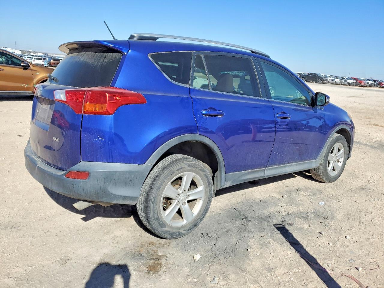 2014 Toyota Rav4 Xle Синий vin: 2T3WFREV3EW085498