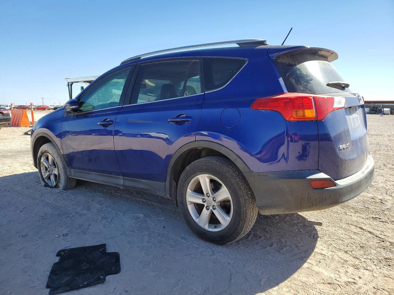 2014 Toyota Rav4 Xle Синий vin: 2T3WFREV3EW085498