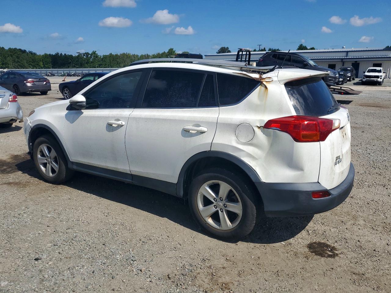 2014 Toyota Rav4 Xle Белый vin: 2T3WFREV3EW086246