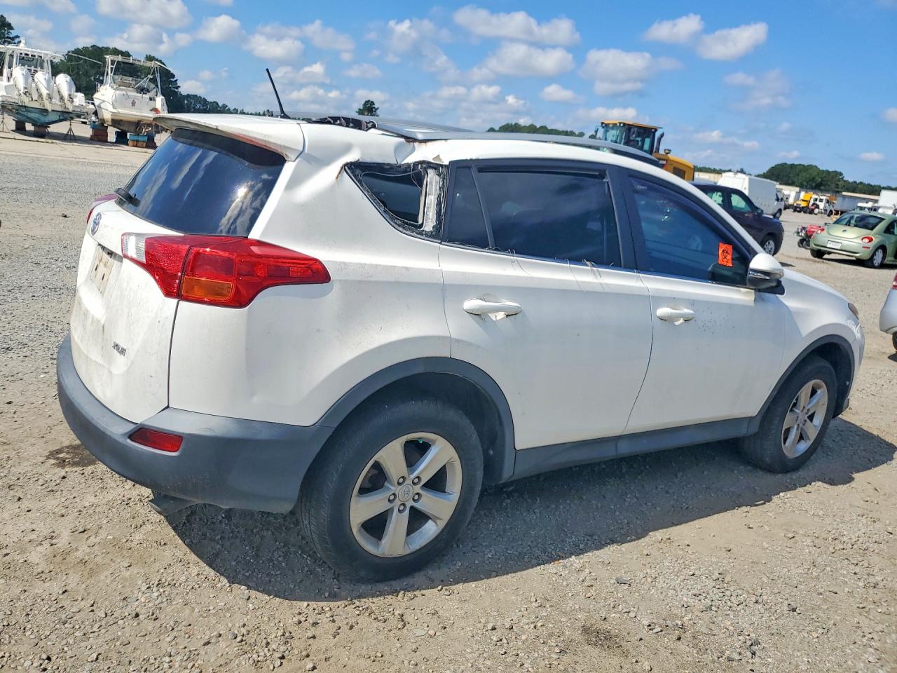 2014 Toyota Rav4 Xle Белый vin: 2T3WFREV3EW086246