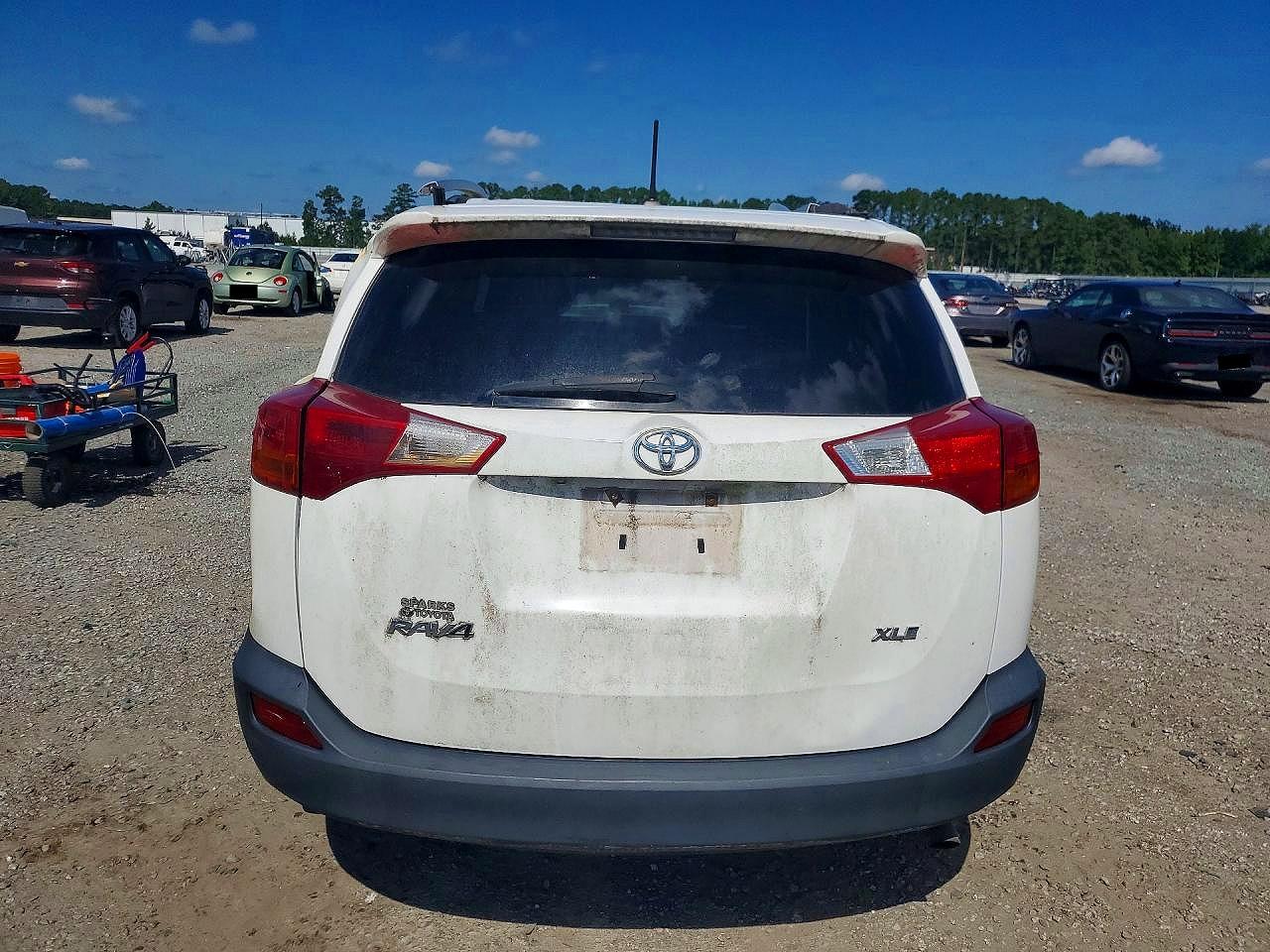 2014 Toyota Rav4 Xle Белый vin: 2T3WFREV3EW086246