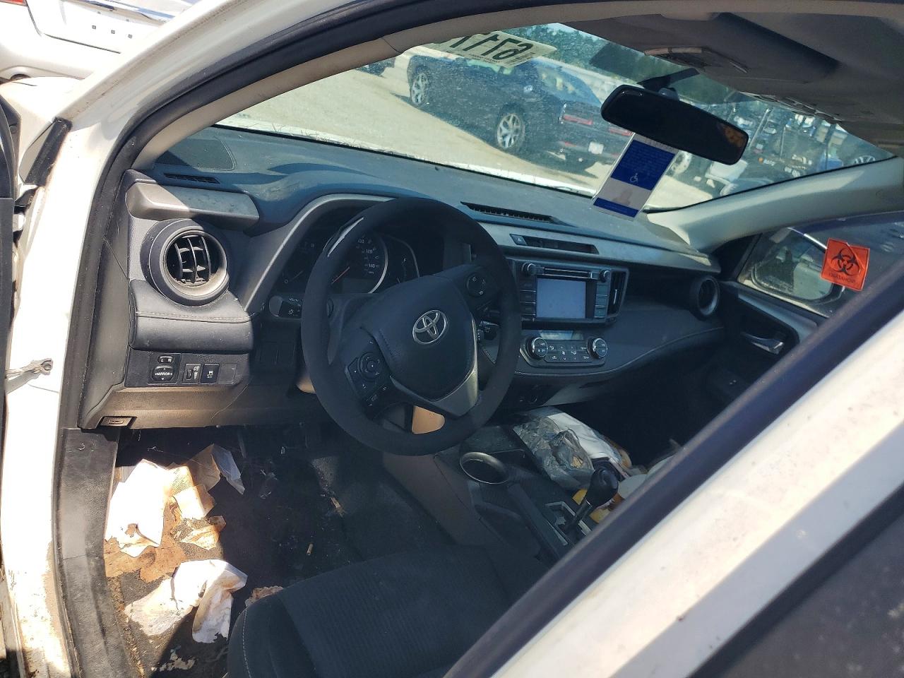 2014 Toyota Rav4 Xle Белый vin: 2T3WFREV3EW086246