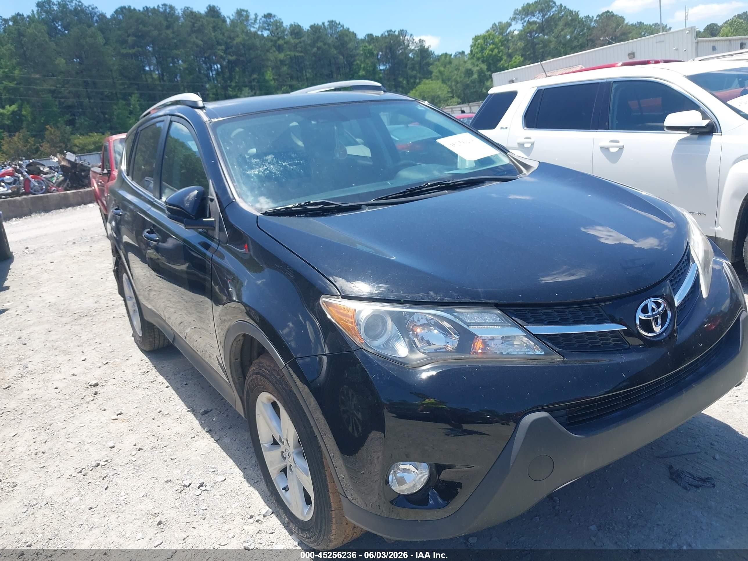 2014 Toyota Rav4 Xle Black vin: 2T3WFREV3EW118516