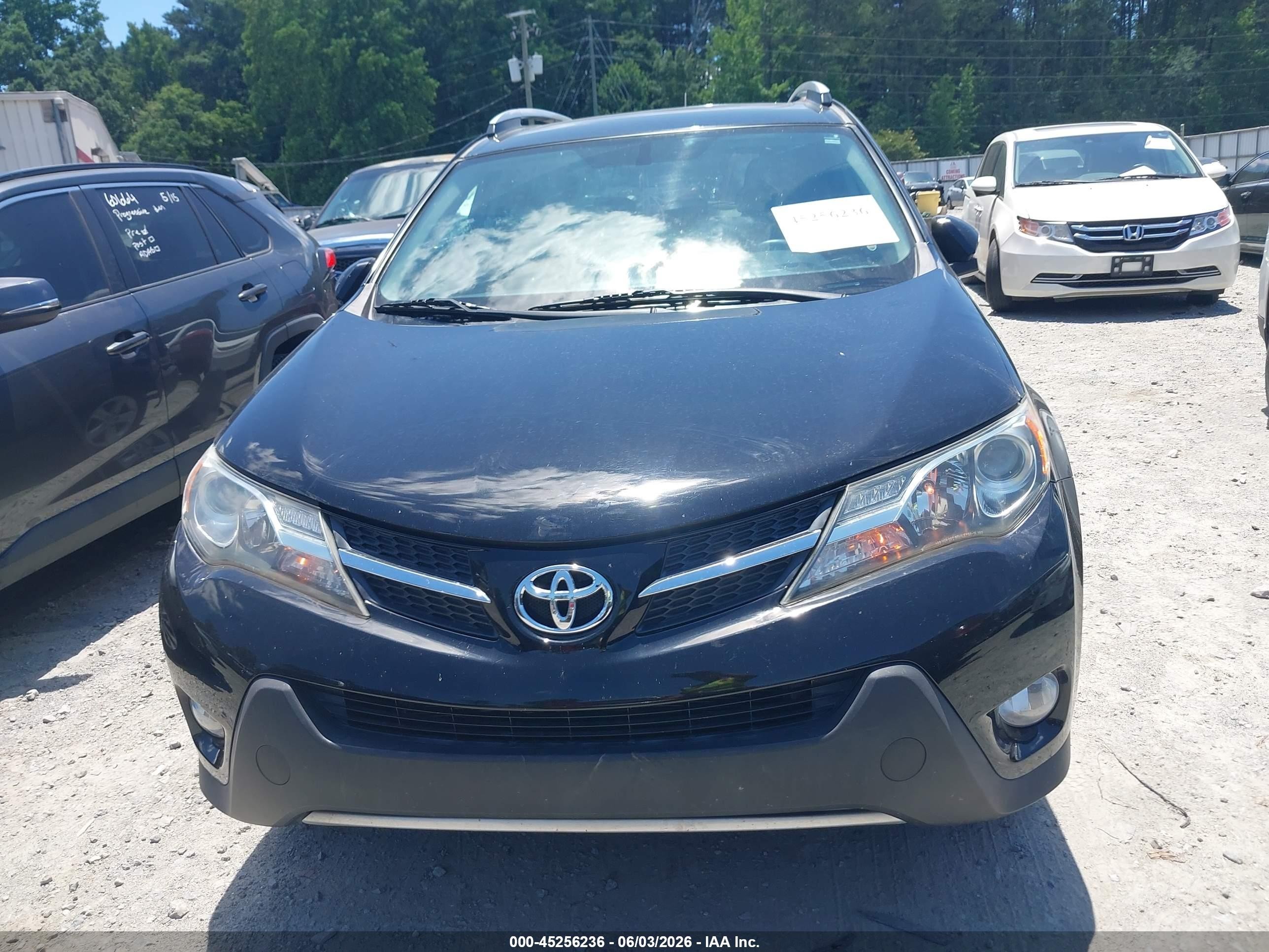 2014 Toyota Rav4 Xle Black vin: 2T3WFREV3EW118516