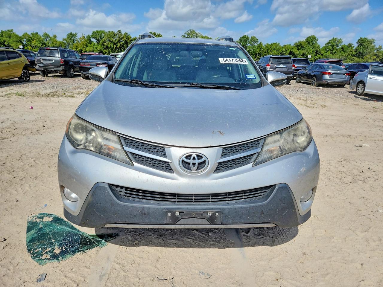 2014 Toyota Rav4 Xle Silver vin: 2T3WFREV3EW123487