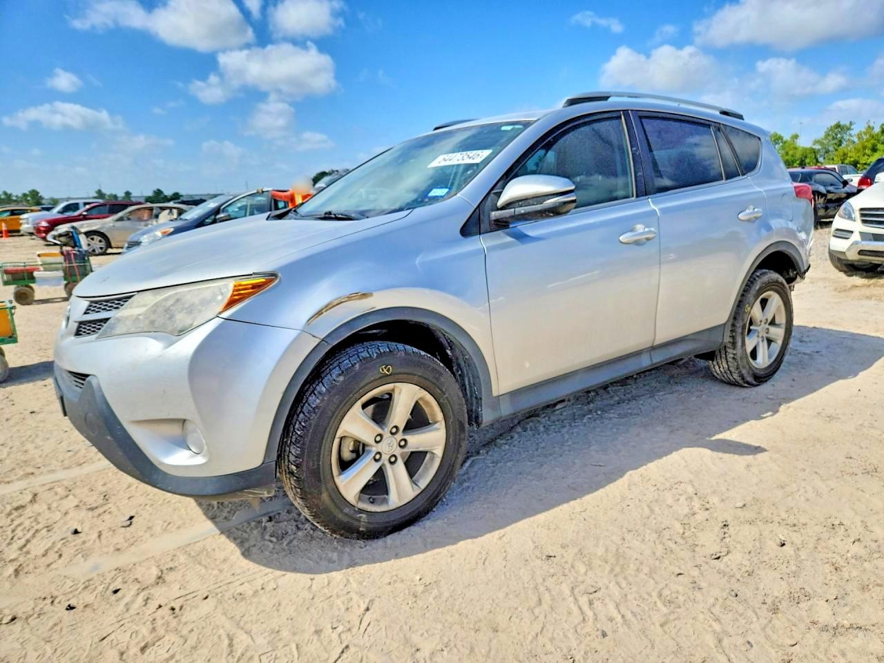 2014 Toyota Rav4 Xle Silver vin: 2T3WFREV3EW123487