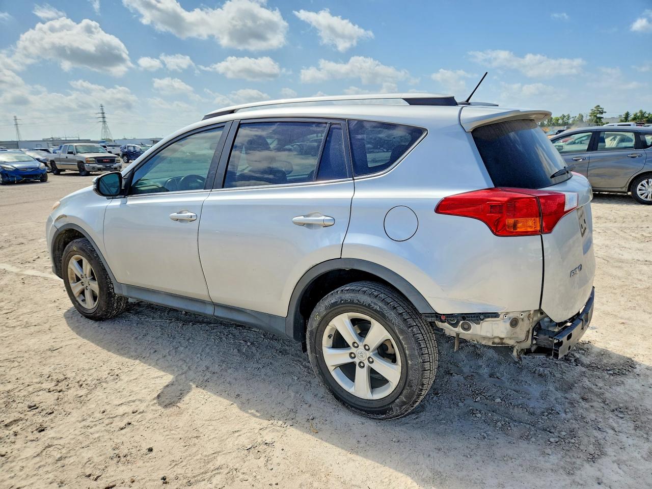 2014 Toyota Rav4 Xle Silver vin: 2T3WFREV3EW123487