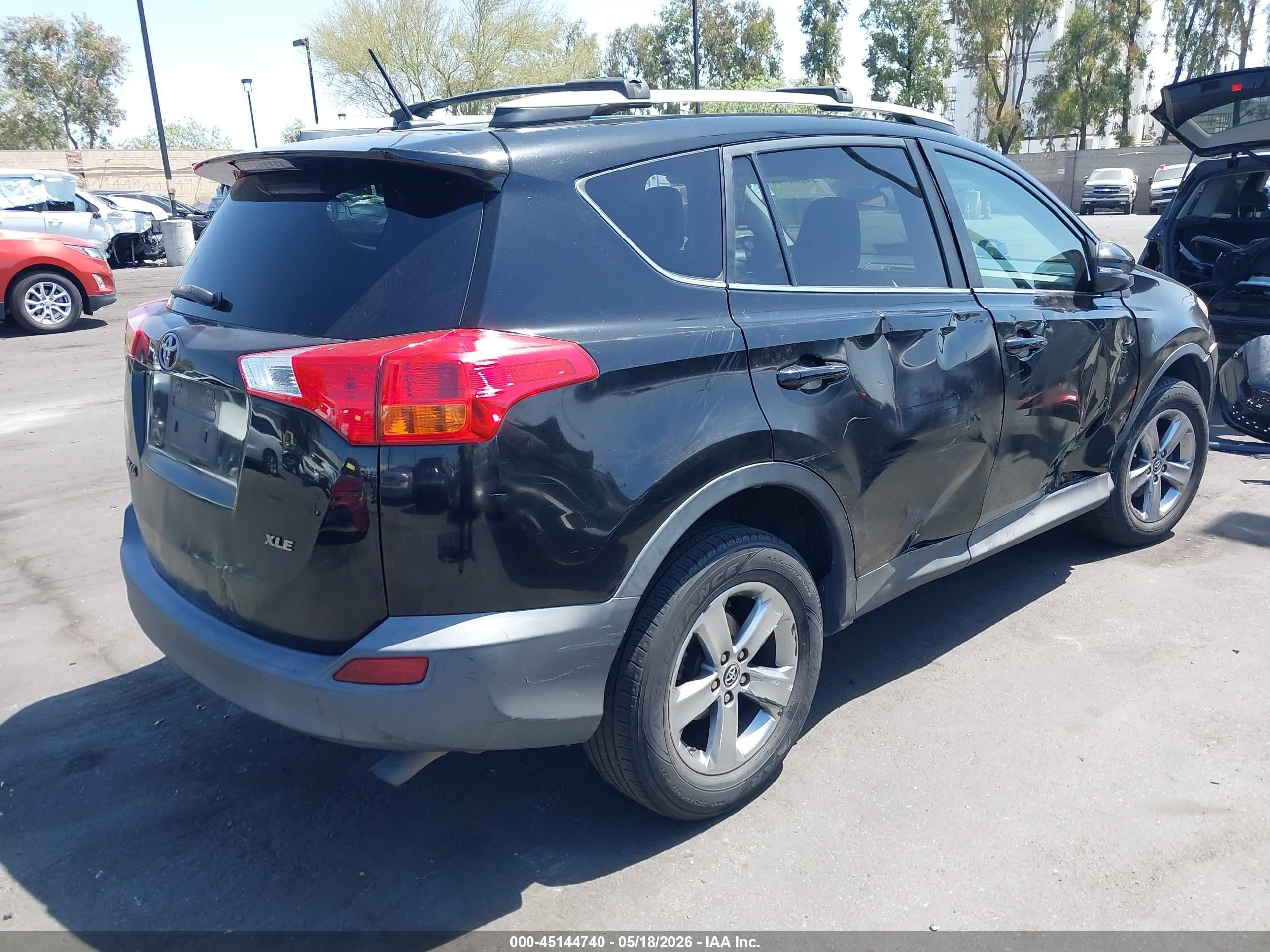 2015 Toyota Rav4 Xle Black vin: 2T3WFREV3FW157883
