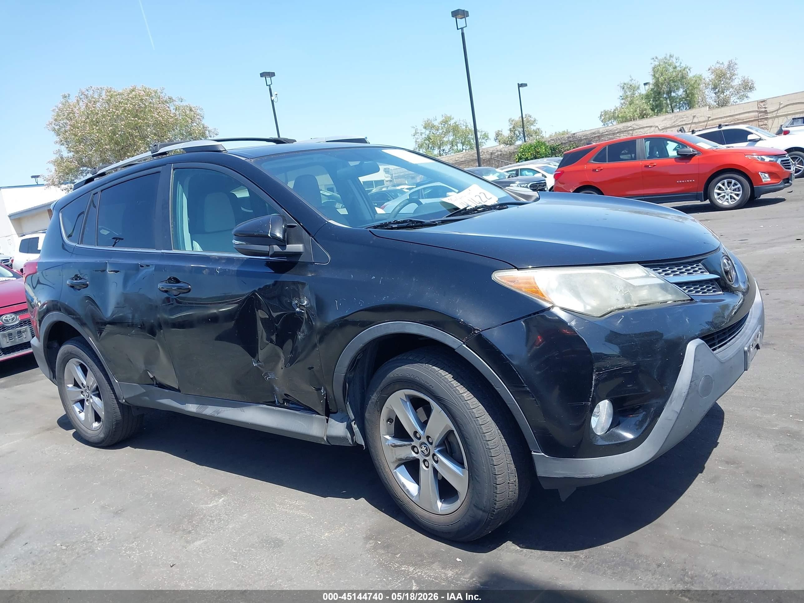 2015 Toyota Rav4 Xle Black vin: 2T3WFREV3FW157883