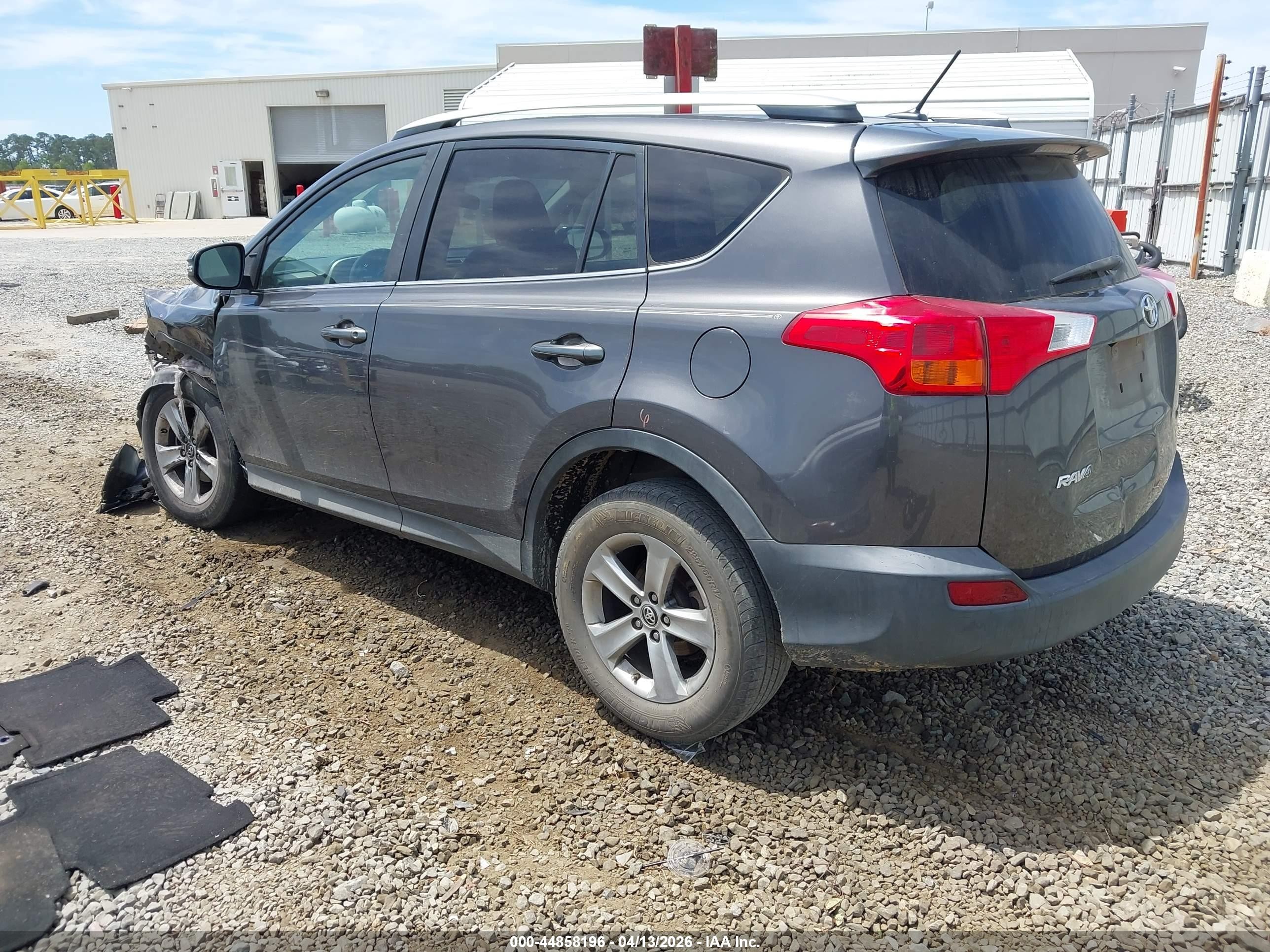 2015 Toyota Rav4 Xle Gray vin: 2T3WFREV3FW177602