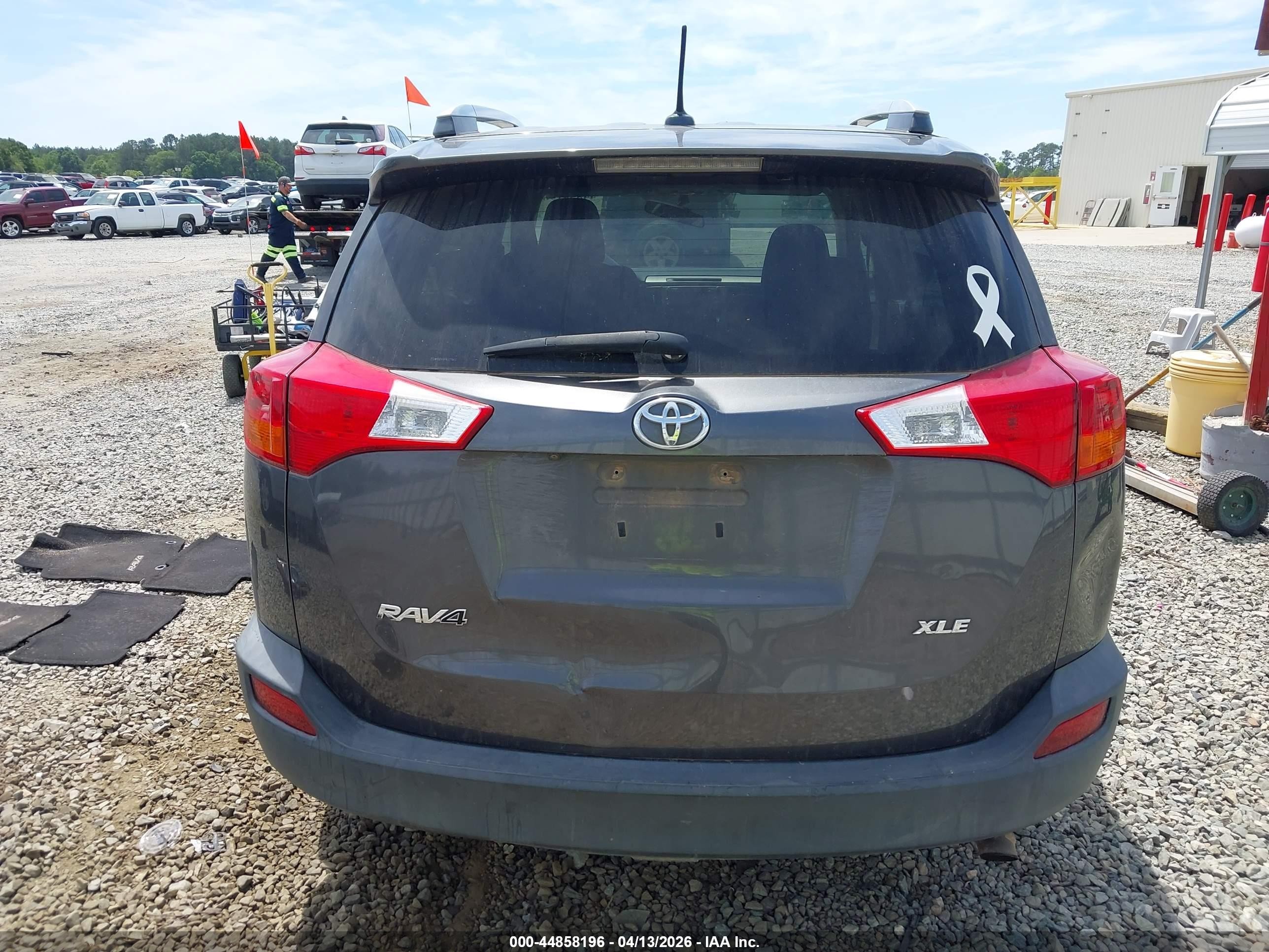 2015 Toyota Rav4 Xle Gray vin: 2T3WFREV3FW177602