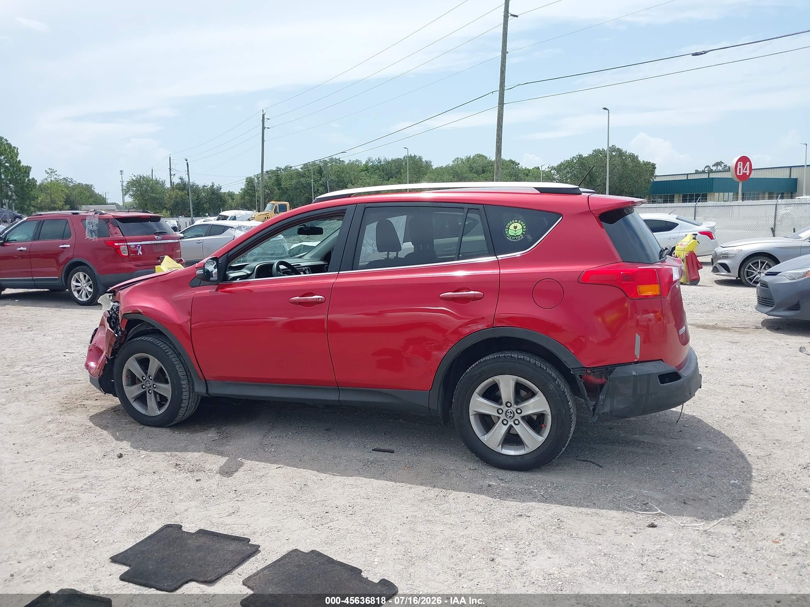 2015 Toyota Rav4 Xle Red vin: 2T3WFREV3FW182007