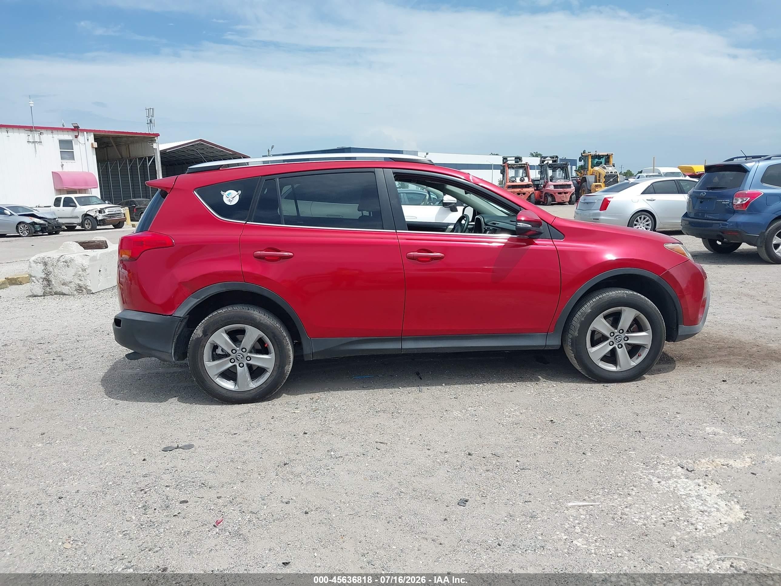 2015 Toyota Rav4 Xle Red vin: 2T3WFREV3FW182007