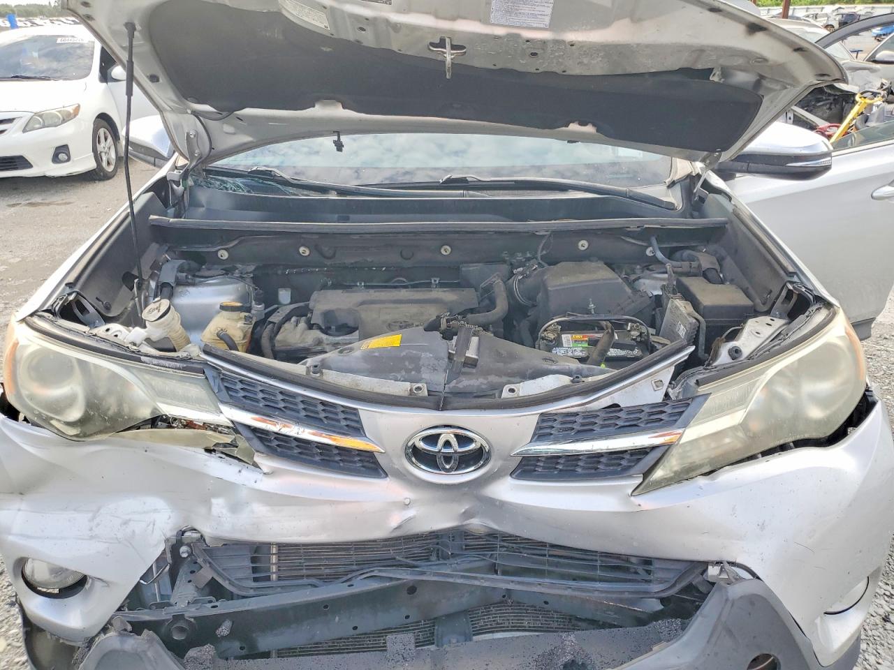 2015 Toyota Rav4 Xle Silver vin: 2T3WFREV3FW193623