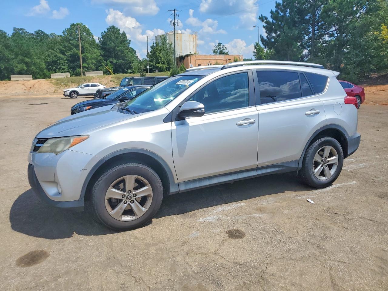 2015 Toyota Rav4 Xle Серебряный vin: 2T3WFREV3FW215653