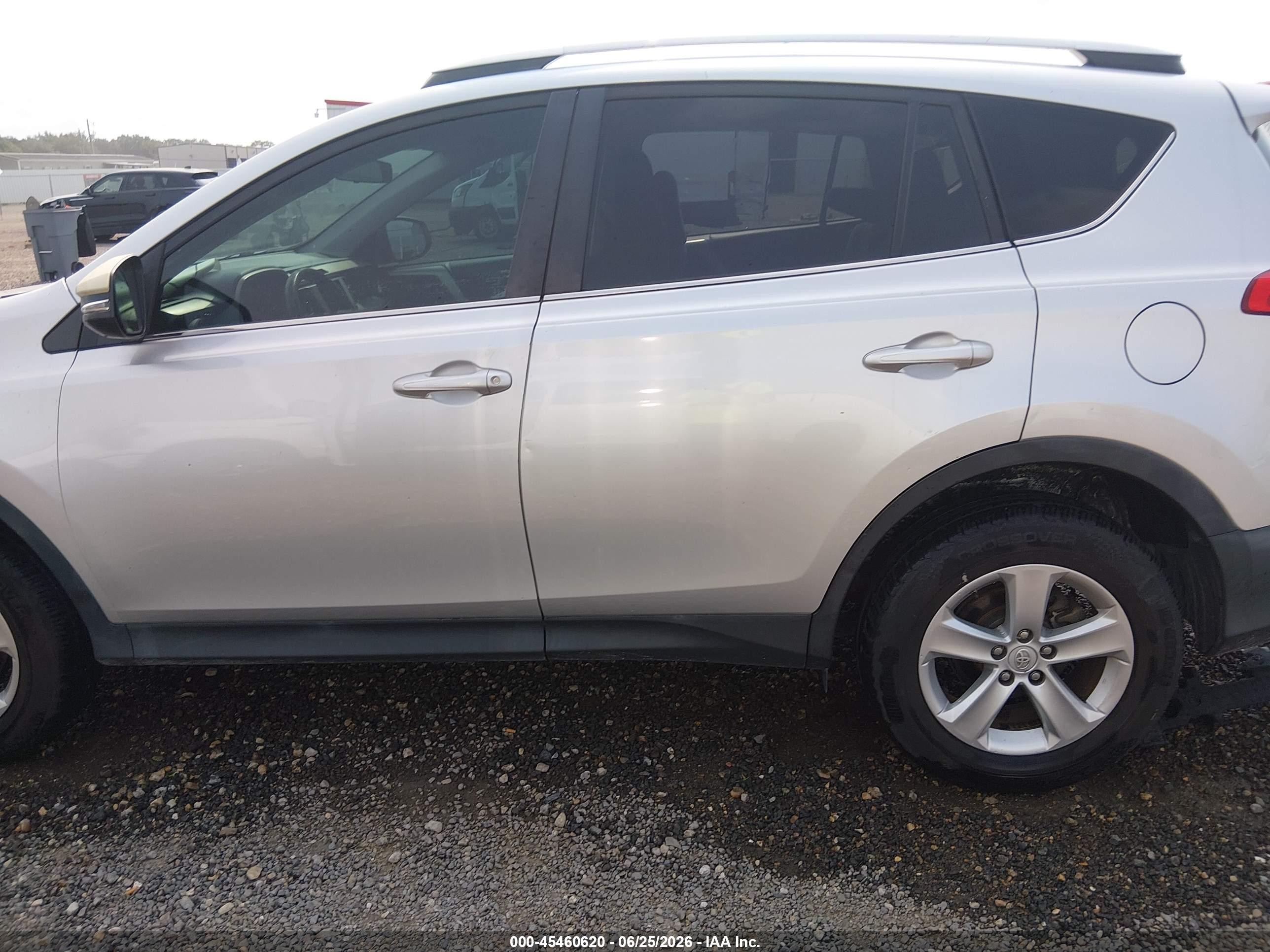 2013 Toyota Rav4 Xle Silver vin: 2T3WFREV4DW016169