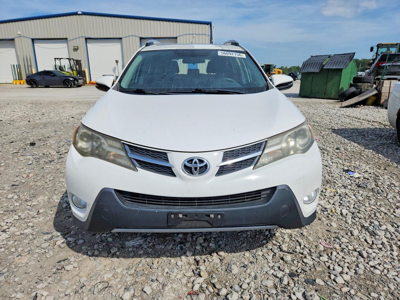 2013 Toyota Rav4 Xle White vin: 2T3WFREV4DW023476