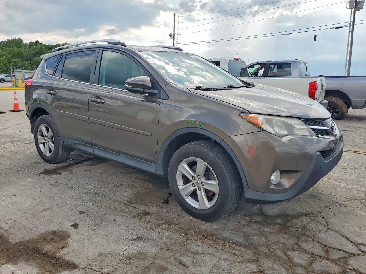 2013 Toyota Rav4 Xle Brown vin: 2T3WFREV4DW072550