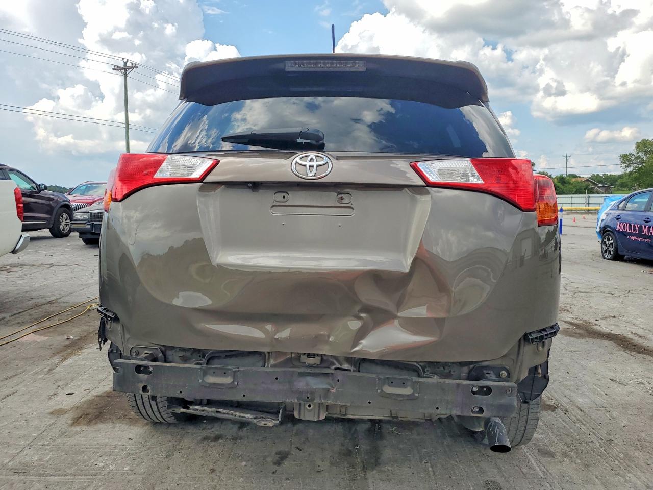 2013 Toyota Rav4 Xle Brown vin: 2T3WFREV4DW072550