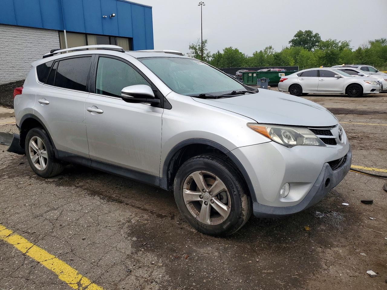 2014 Toyota Rav4 Xle Silver vin: 2T3WFREV4EW093688