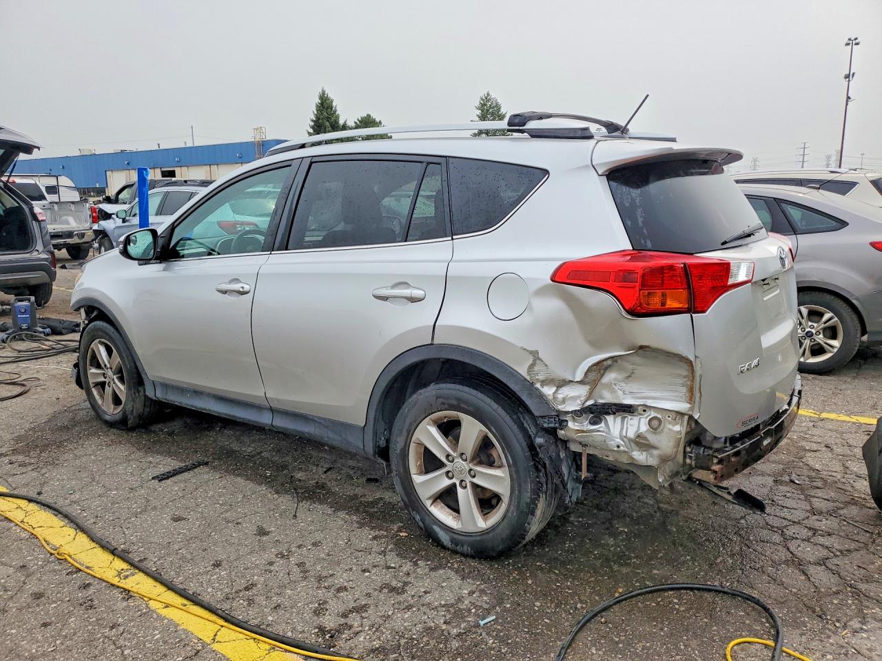 2014 Toyota Rav4 Xle Silver vin: 2T3WFREV4EW093688