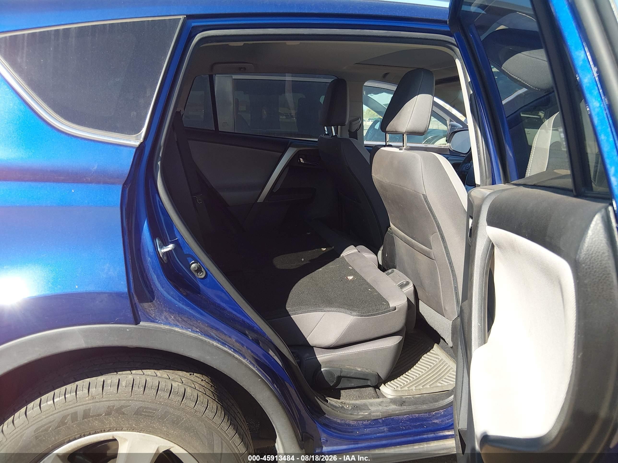 2014 Toyota Rav4 Xle Blue vin: 2T3WFREV4EW097935