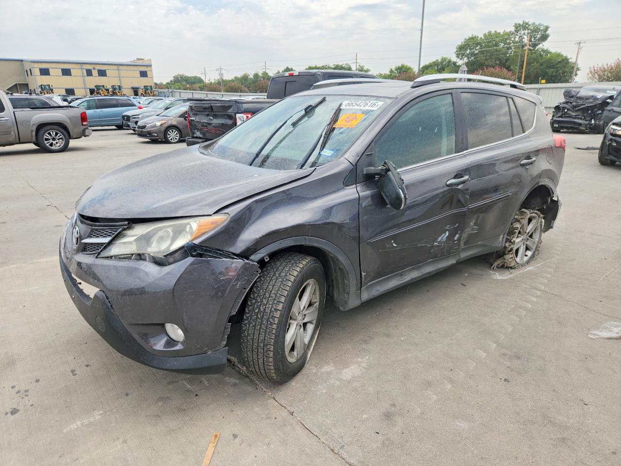 2014 Toyota Rav4 Xle Gray vin: 2T3WFREV4EW102101