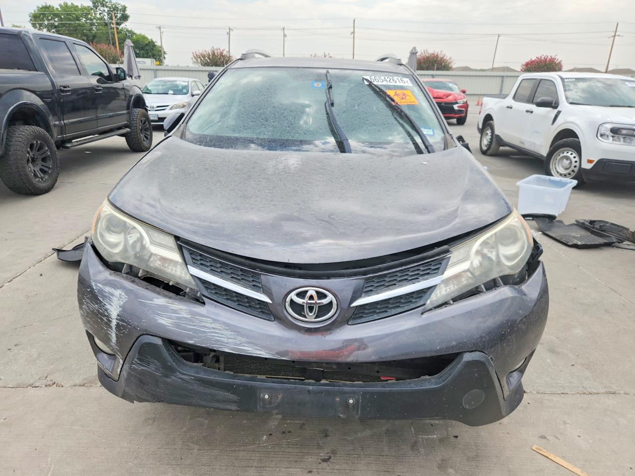 2014 Toyota Rav4 Xle Gray vin: 2T3WFREV4EW102101