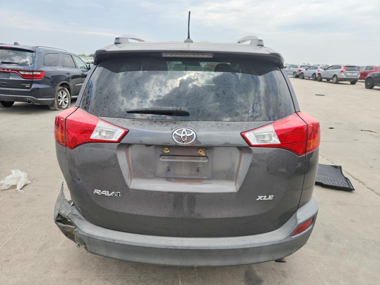 2014 Toyota Rav4 Xle Gray vin: 2T3WFREV4EW102101