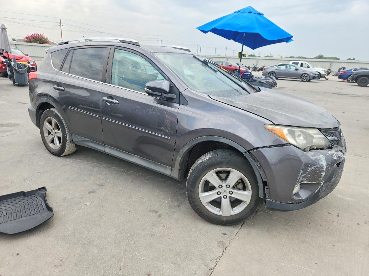 2014 Toyota Rav4 Xle Gray vin: 2T3WFREV4EW102101