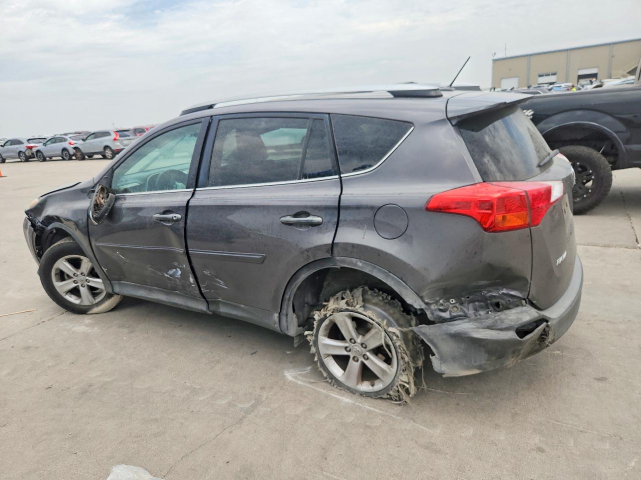2014 Toyota Rav4 Xle Gray vin: 2T3WFREV4EW102101