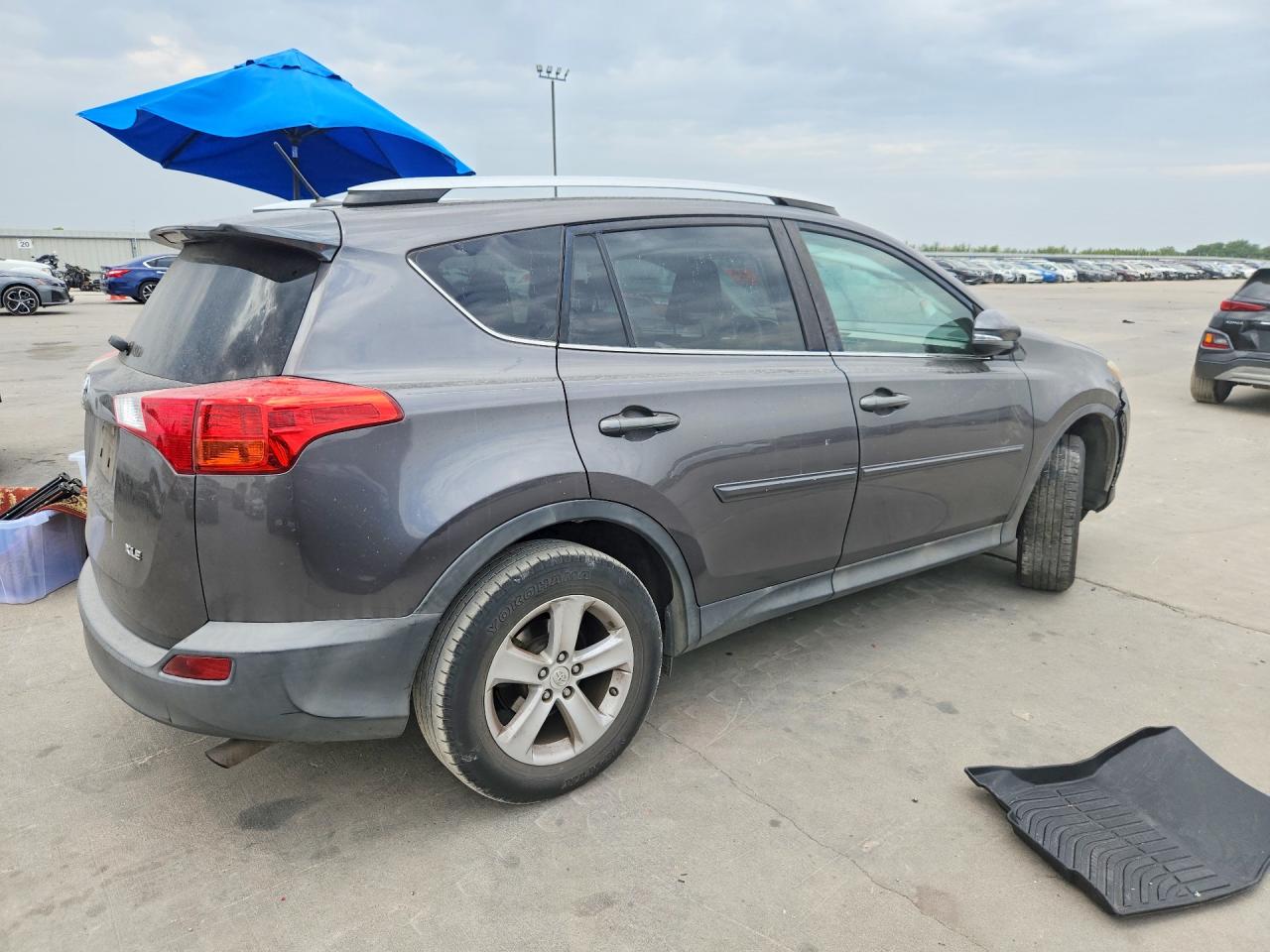 2014 Toyota Rav4 Xle Gray vin: 2T3WFREV4EW102101