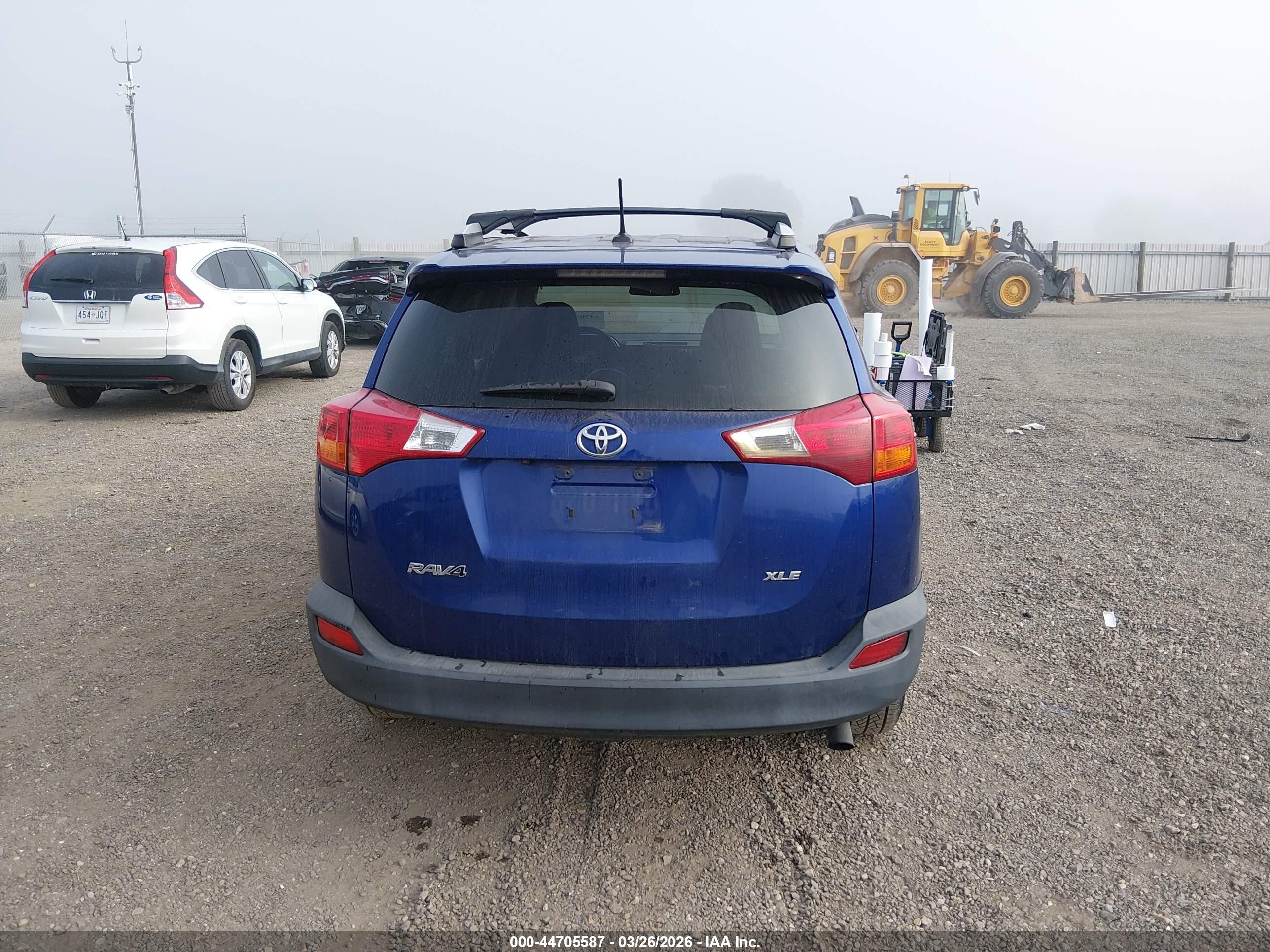 2014 Toyota Rav4 Xle Blue vin: 2T3WFREV4EW105273