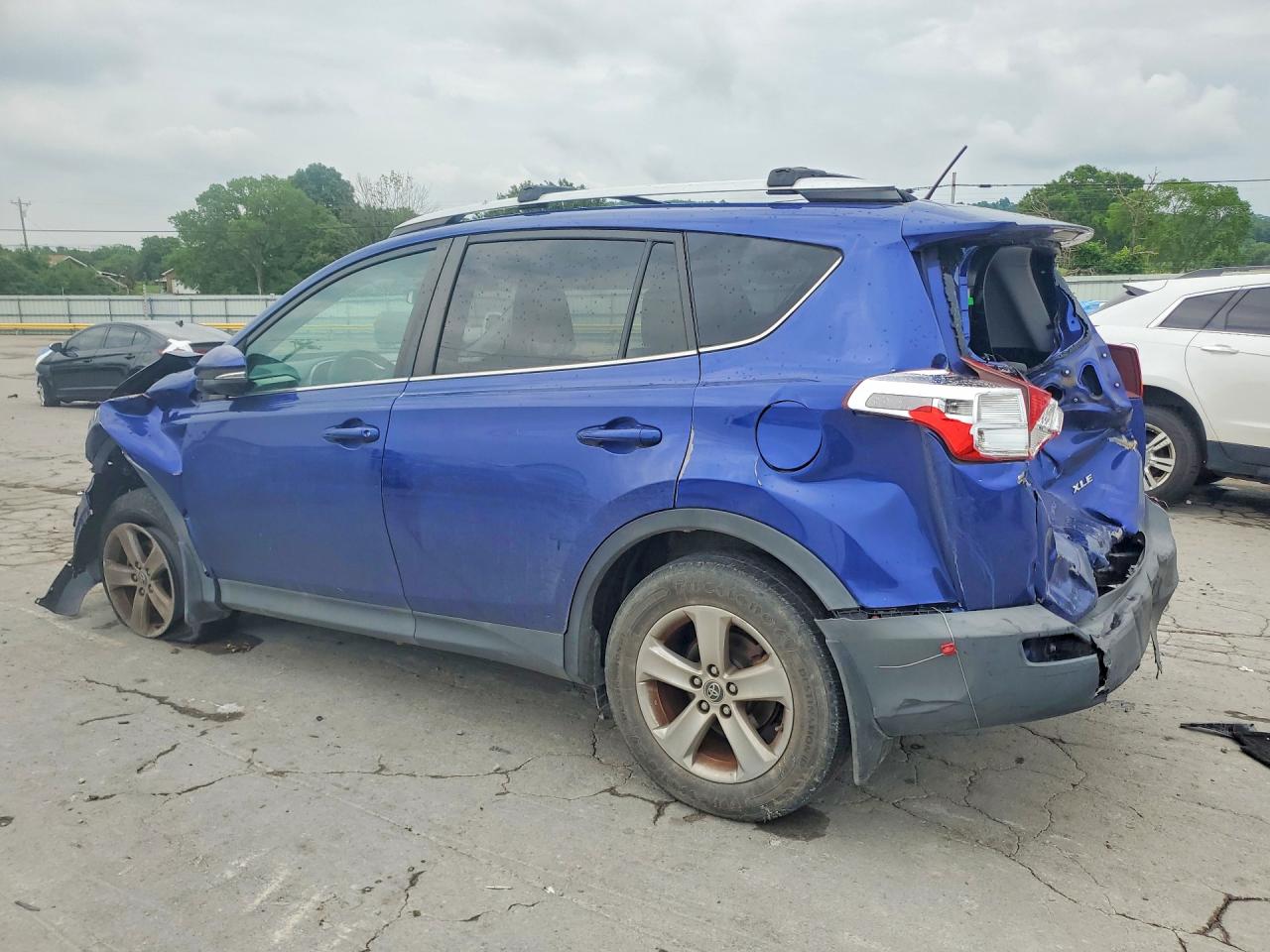 2015 Toyota Rav4 Xle Blue vin: 2T3WFREV4FW137061