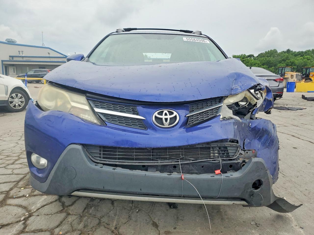 2015 Toyota Rav4 Xle Blue vin: 2T3WFREV4FW137061