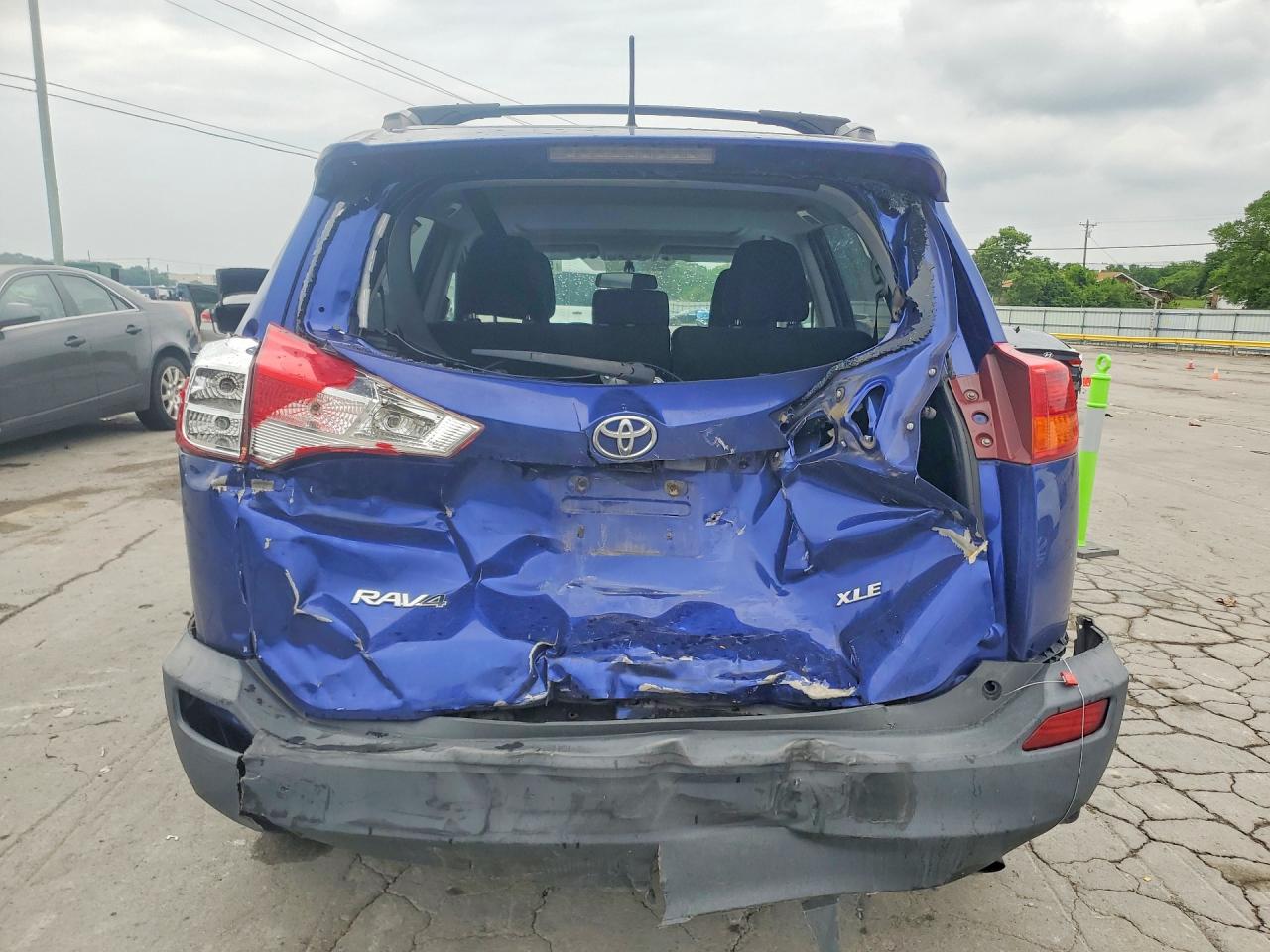 2015 Toyota Rav4 Xle Blue vin: 2T3WFREV4FW137061