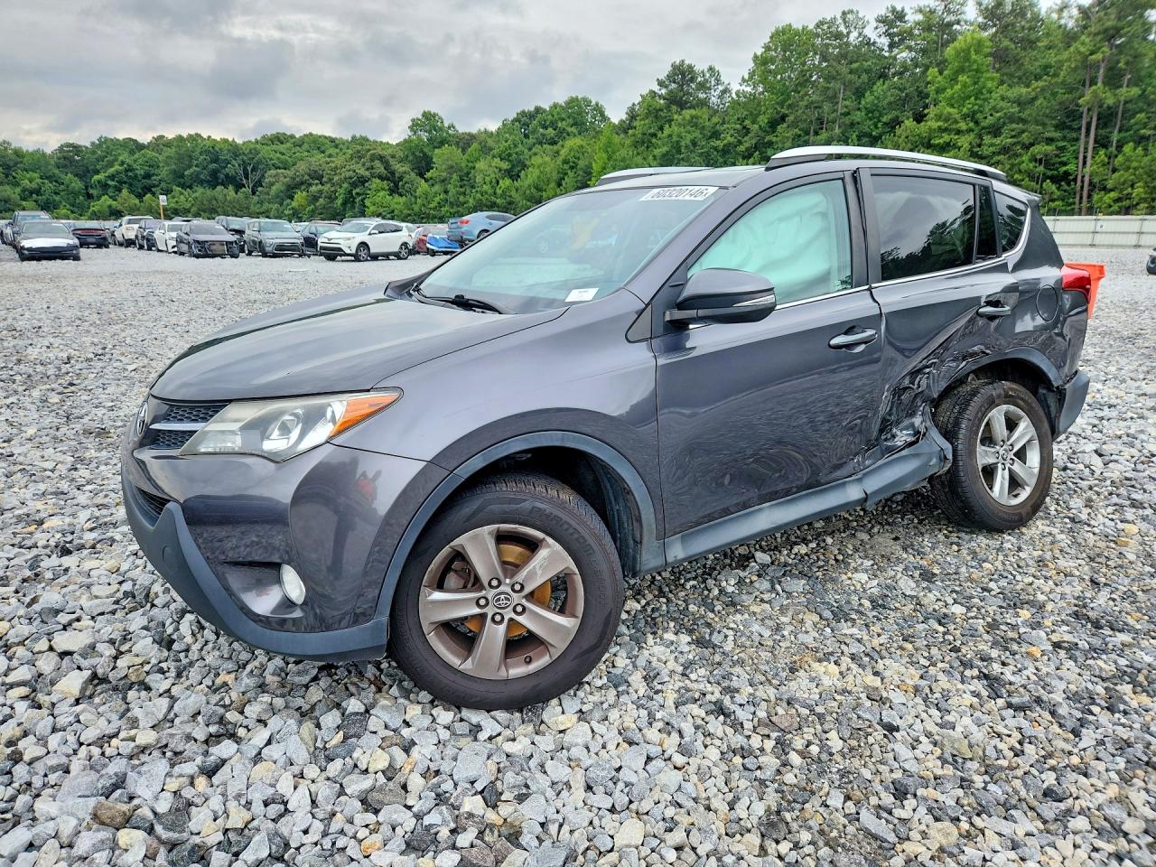 2015 Toyota Rav4 Xle Gray vin: 2T3WFREV4FW157505