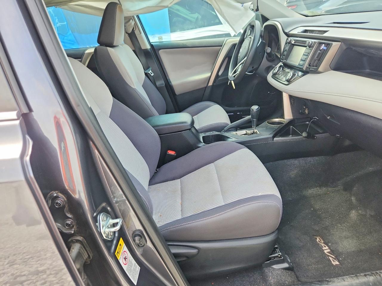 2015 Toyota Rav4 Xle Gray vin: 2T3WFREV4FW157505