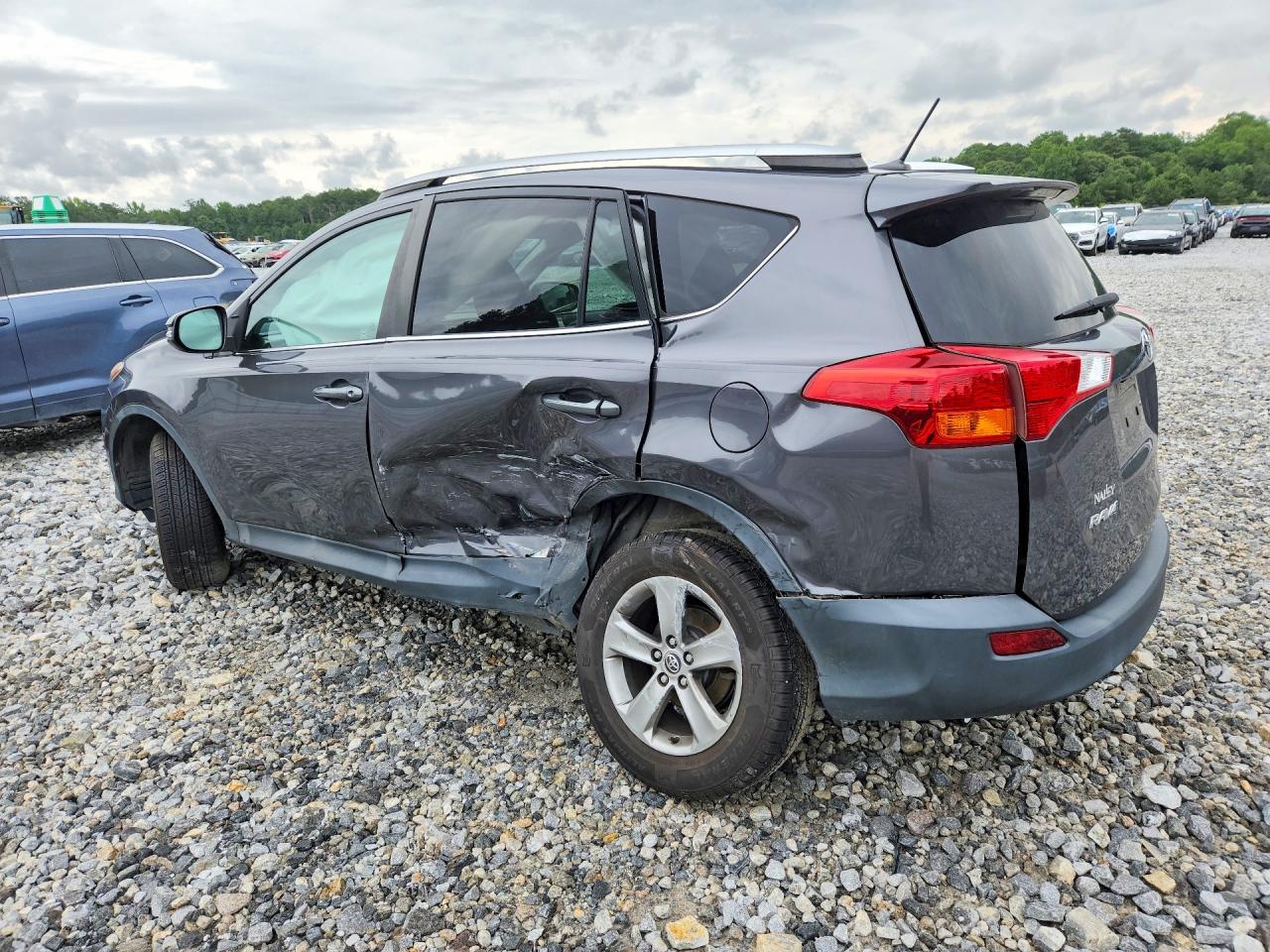 2015 Toyota Rav4 Xle Gray vin: 2T3WFREV4FW157505